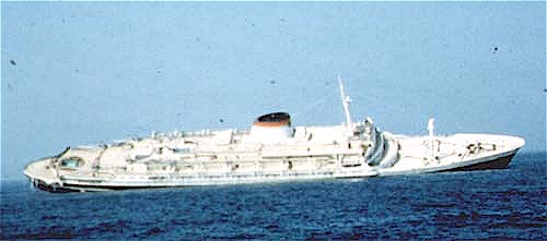 Andrea Doria at 8 A.M. Photo: Ernest Melby