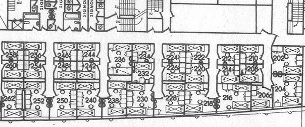 A Deck Cabins 202-264