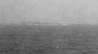 Andrea Doria on her side taken from the Allen. Photo: Werner O. Grabner