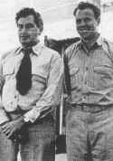 Chief Officer Roy Field and Second Mate John Jensen